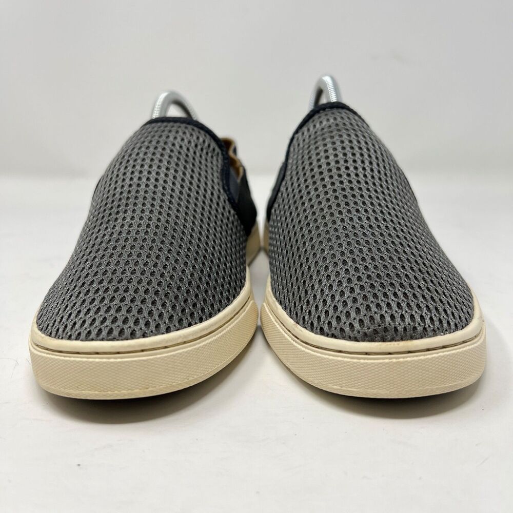 Olukai Pehuea Shoes Women’s 8.5 Blue Mesh Comfort Slip On Loafer Mule Sneakers - Picture 2 of 11